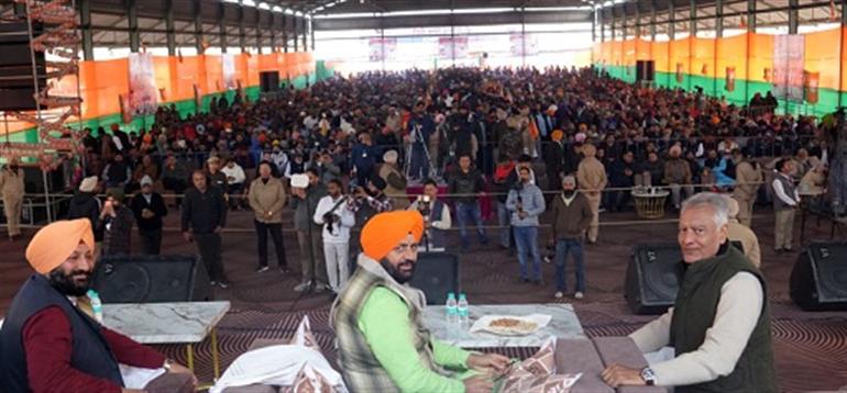 People of Punjab must reject the politics of lies and vote it out of power: Nayab Saini