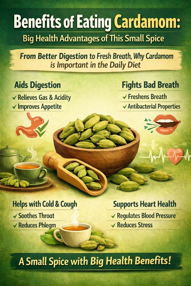 Benefits of Eating Cardamom: Big Health Advantages of This Small Spice 