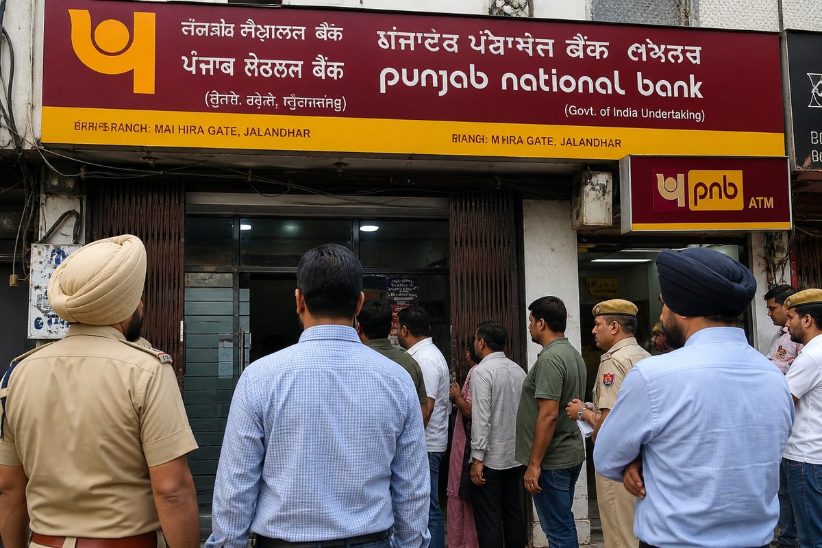 Gold Jewellery Missing from PNB Locker in Jalandhar; Customer Alleges Negligence