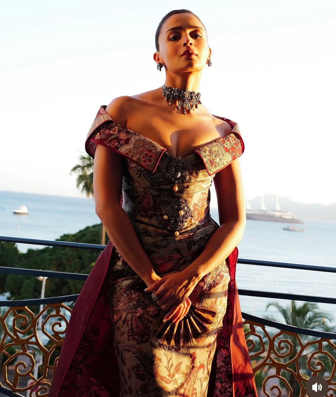 Alia Bhatt’s Final Cannes Look Steals the Spotlight with Indo-Western Glamour