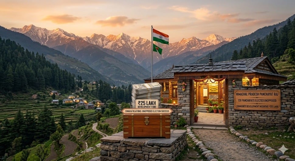 128 Panchayats Elected Unopposed Ahead of Himachal Pradesh Polls, Each to Receive ₹25 Lakh Incentive