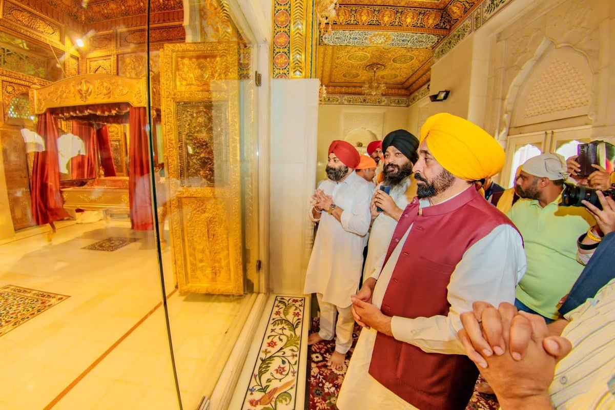 CM Bhagwant Mann Pays Obeisance at Patna Sahib, Says Punjab Has Shown Nation the Way with Strict Anti-Beadbi Law 