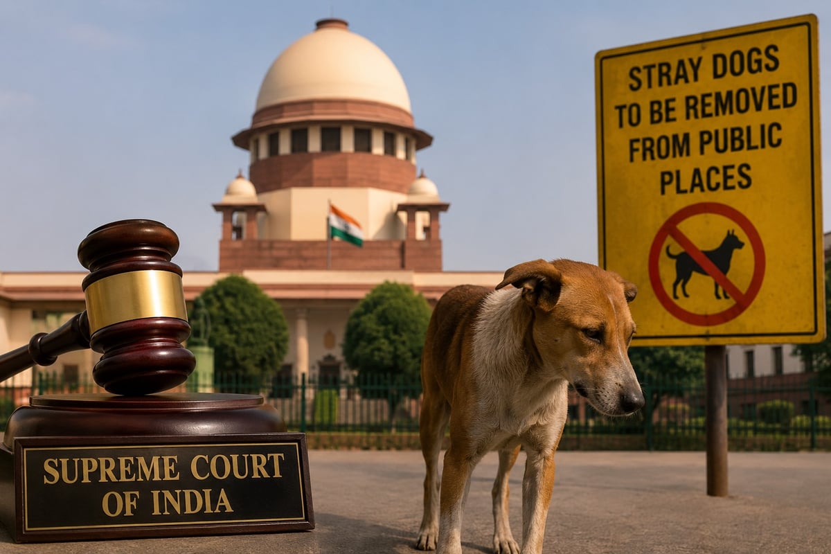 Supreme Court Rejects All Petitions by Dog Lovers; Stray Dogs to Be Removed From Public Places