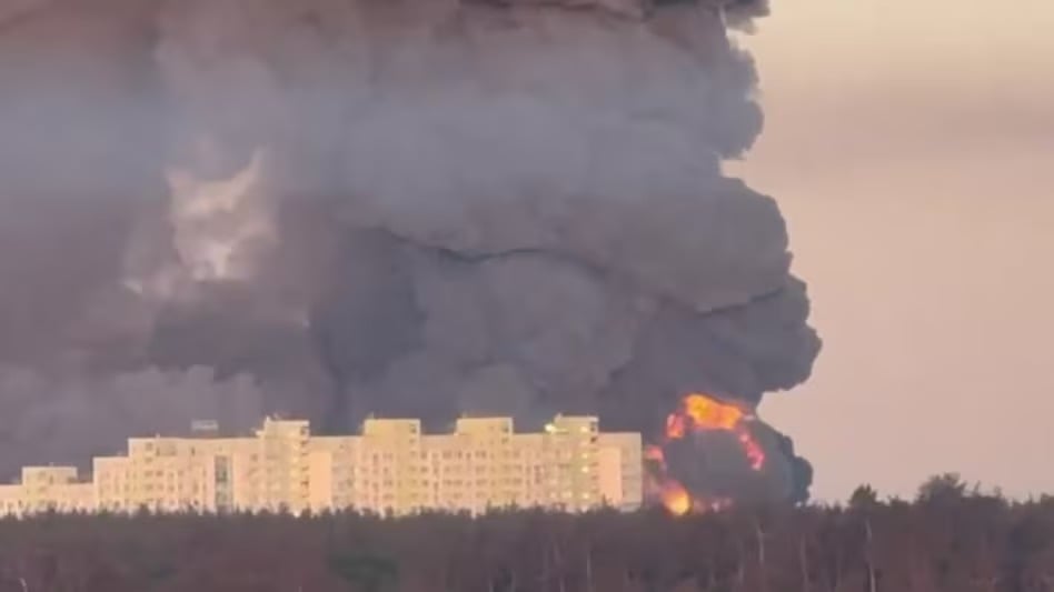 Russian Airstrike Hits Residential Area in Kyiv, 4 Killed