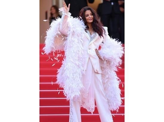 Aishwarya Rai Bachchan Stuns at Cannes 2026 in Bold White Power Suit