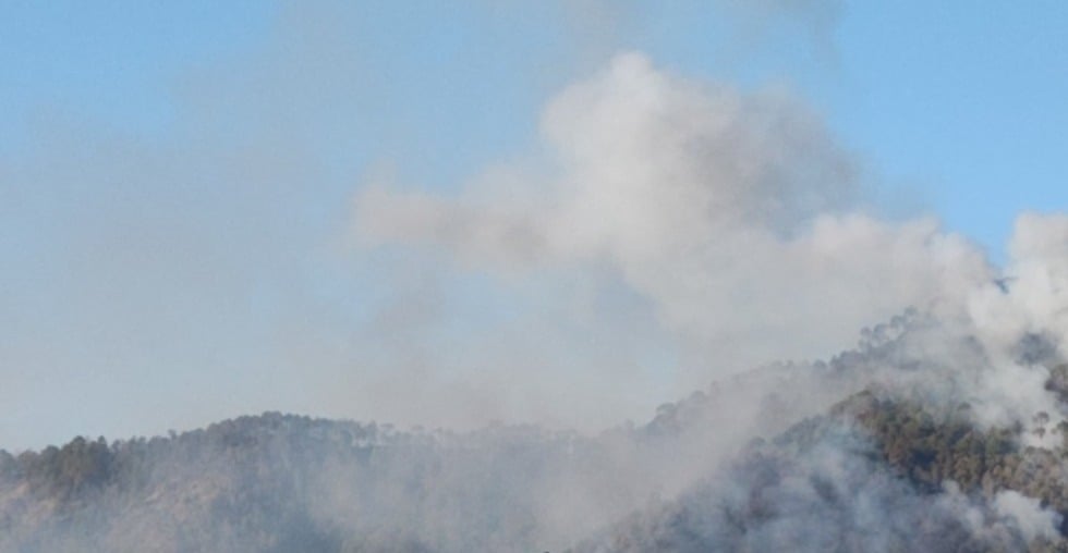 Indian Army Douses Massive Kasauli Forest Fire After Overnight Operation
