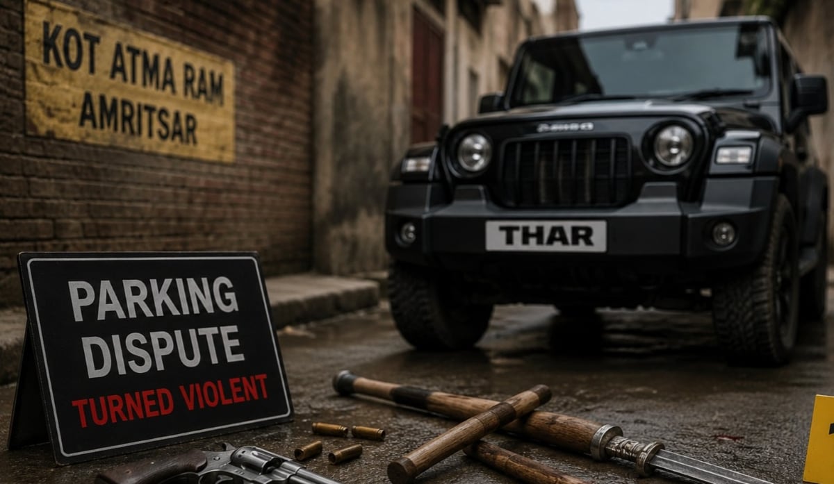 Parking Dispute Turns Violent in Amritsar; AAP Ward In-Charge Among Two Injured in Firing