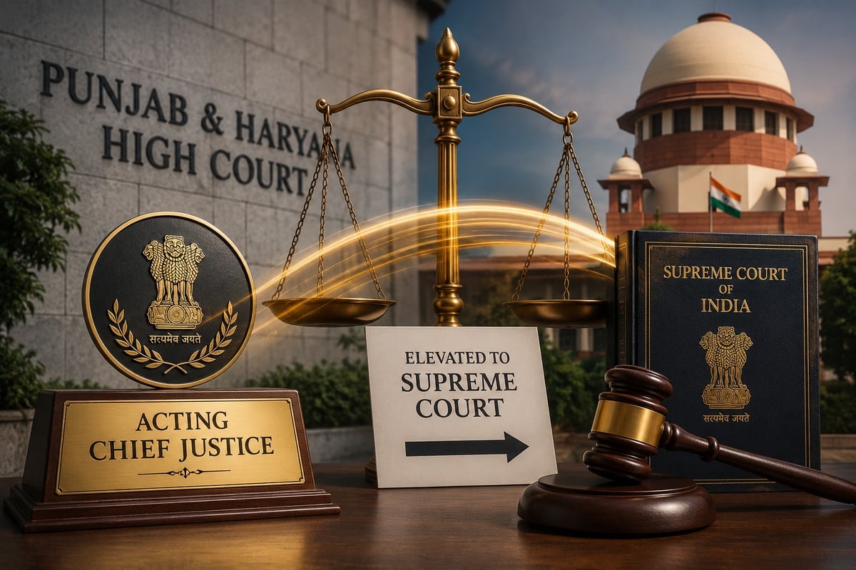 Justice Sheel Nagu Elevated to Supreme Court; Justice Ashwani Kumar Mishra Appointed Acting Chief Justice of Punjab & Haryana High Court