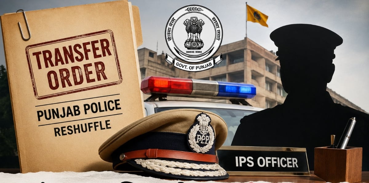 Punjab Government Transfers 11 Police Officers; Amritsar Rural SSP Shifted Amid Majithia Controversy