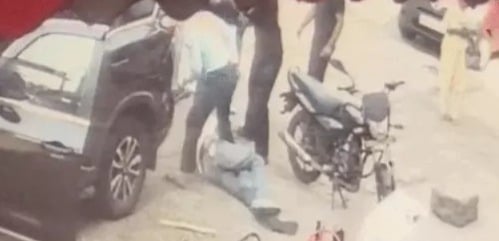 Businessman Dragged Out of SUV, Stabbed to Death in Panchkula Market; Brutal Attack Caught on CCTV