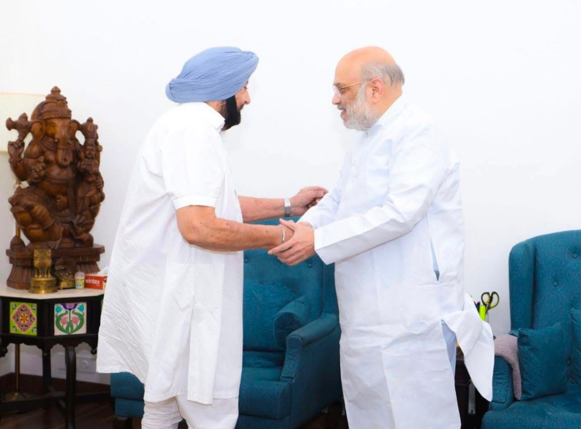 Captain Amarinder Singh Meets Shah–Nadda Amid BJP Discontent: Raises Lack of Hearing in Party