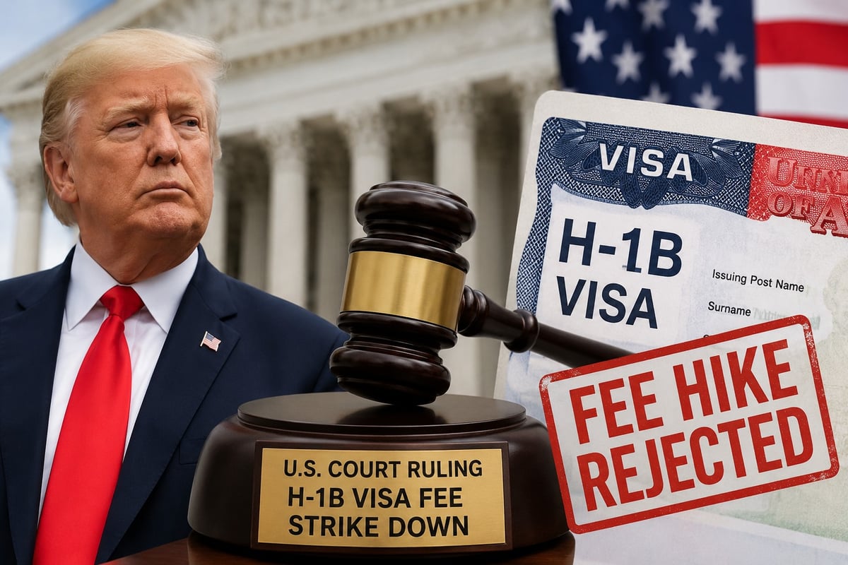 Relief for Indian Tech Workers as U.S. Court Rejects Trump’s H-1B Visa Fee Hike