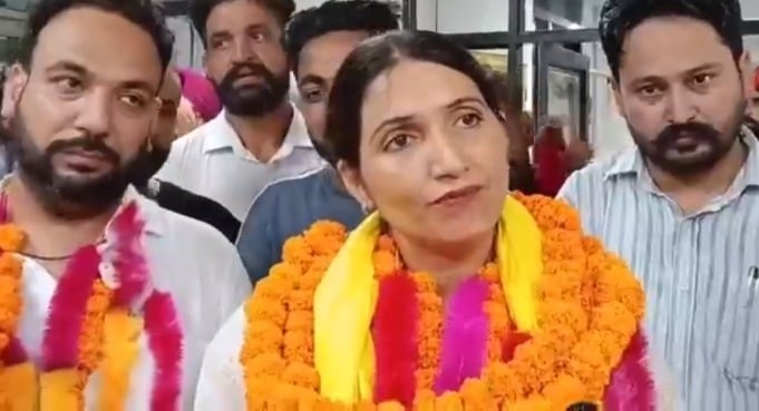 Moga Gets New Mayor: First-Time Councillor Vinaypal Kaur Elected to Top Civic Post