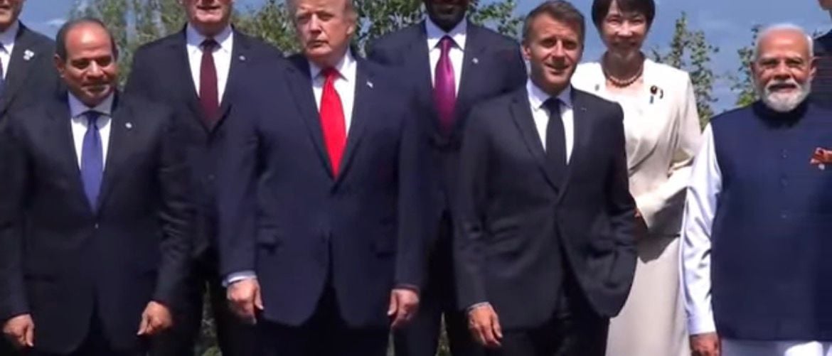 Modi and Trump Meet at G7 Summit in France After 16 Months