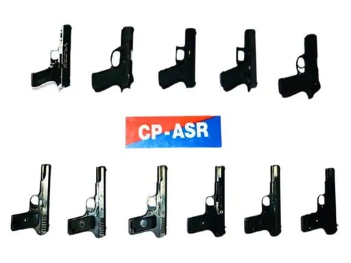 Amritsar Police Uncover Cross-Border Illegal Arms Smuggling Module, Eight Arrested