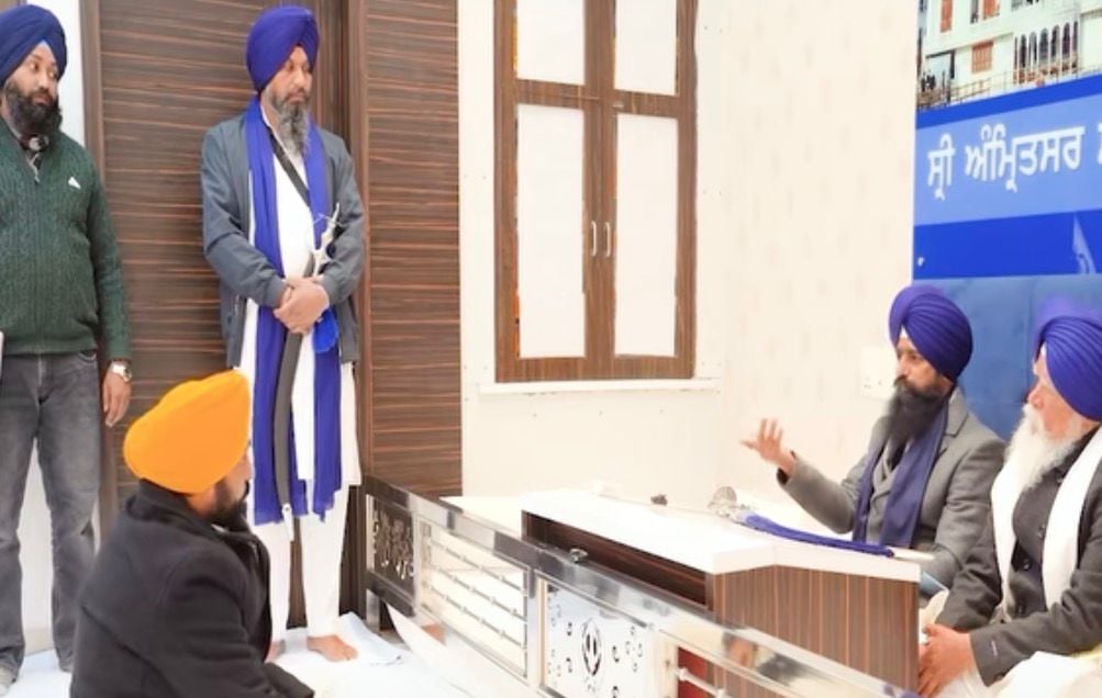 CM Bhagwant Mann Calls Viral Video ‘Fake’, Agrees to Forensic Investigation Before Akal Takht