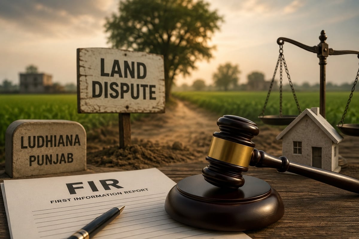 Elderly Man Killed While Trying to Resolve Land Dispute in Ludhiana, Case Registered
