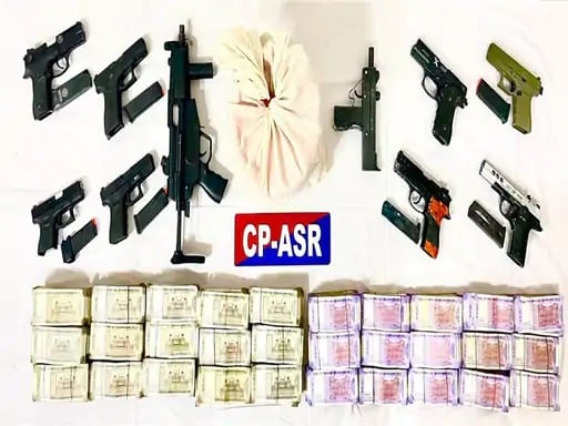 Amritsar Police Bust International Arms, Drug and Hawala Network; Seven Arrested