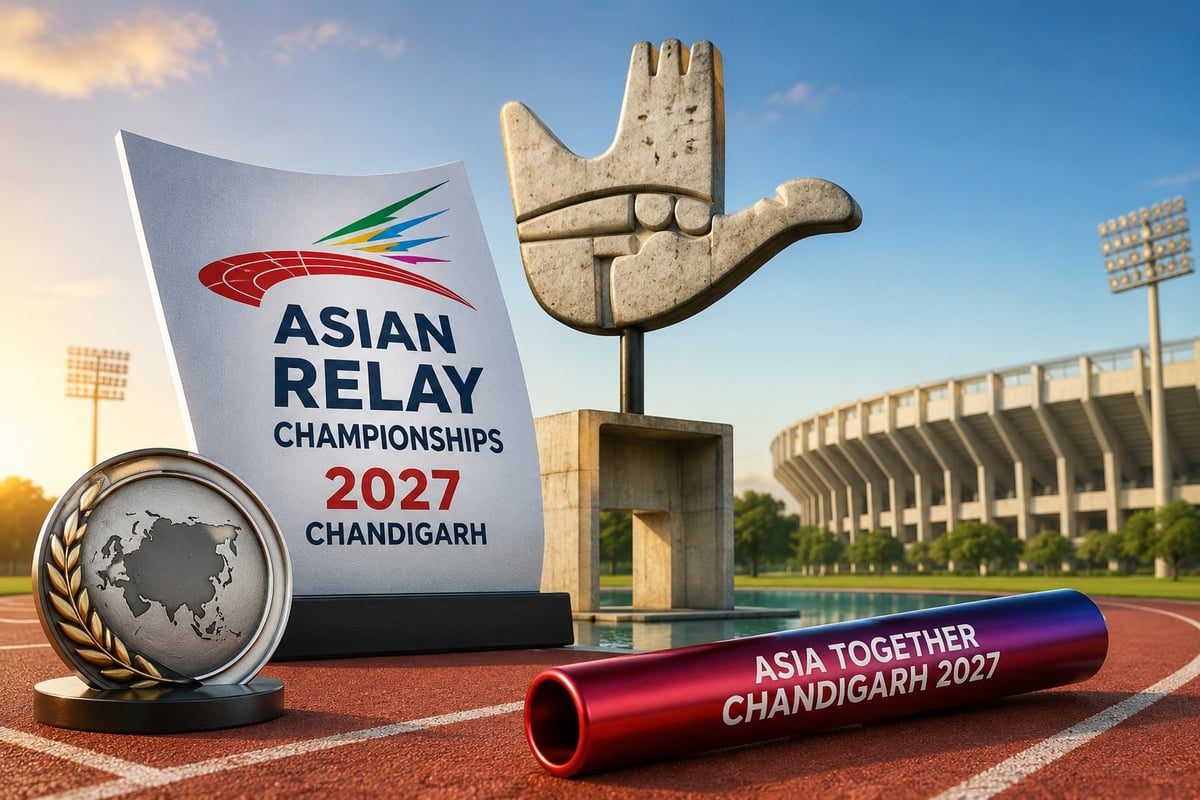 Chandigarh to Host 2027 Asian Relay Championships After Nearly Four Decades