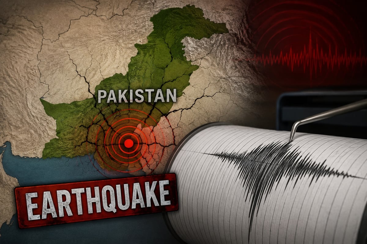 Pakistan Jolted by 5.4-Magnitude Earthquake, No Major Damage Reported