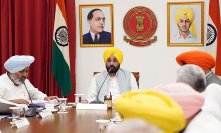 CM Bhagwant Singh Mann-led Cabinet Enhances Benefits for Landowners During Land Acquisition