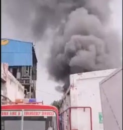 Massive Fire Breaks Out at BJP Leader's Agro Factory in Karnal, Major Disaster Averted