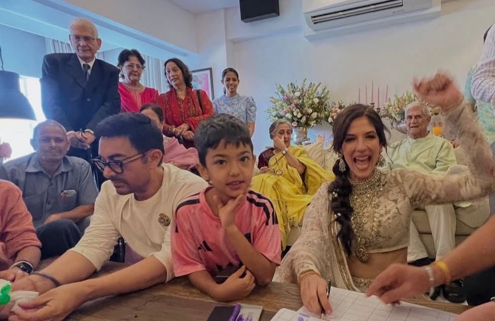 Aamir Khan, Gauri Spratt Tie the Knot in Private Court Marriage