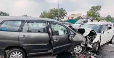 Three Killed, Three Children Critically Injured in Head-On Crash in Jalandhar
