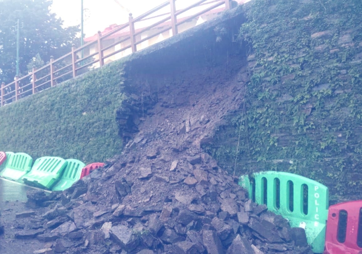 Heavy Rain Batters Punjab, Floods Low-Lying Areas; Landslide Disrupts Highway in Himachal