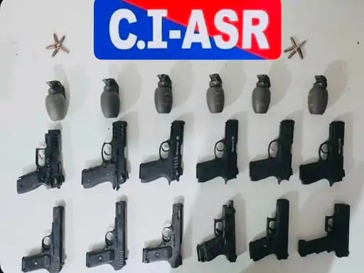 Police Bust Arms and Explosives Smuggling Module; Three Arrested in Amritsar