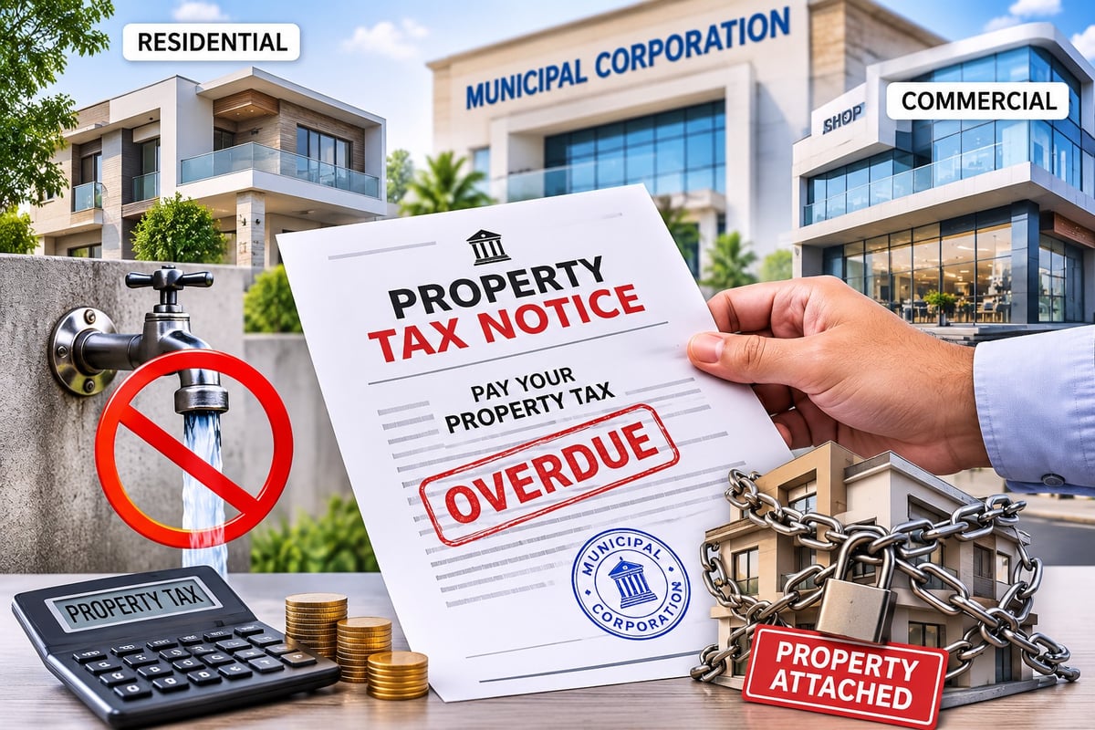 Chandigarh Municipal Corporation Begins Crackdown on Property Tax Defaulters; Recovery Notices Issued