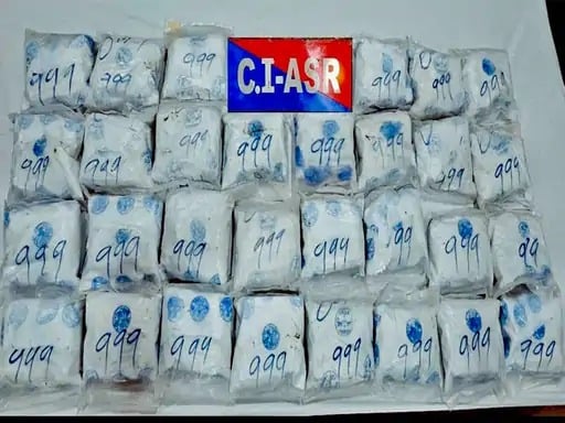 Massive Drug Bust in Punjab: Seize 30 Kg Heroin Worth Over ₹200 Crore