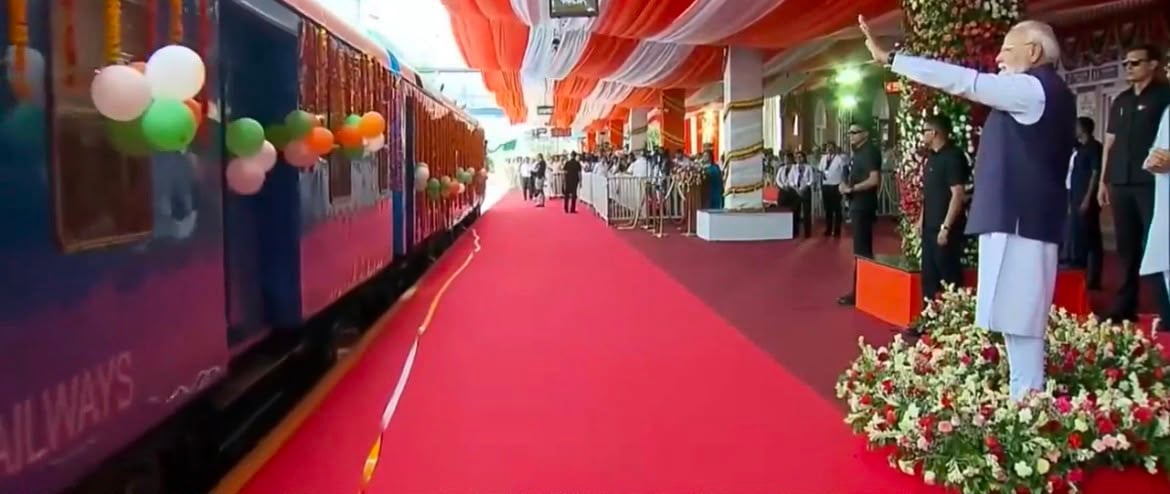 PM Modi Flags Off India's First Indigenous Hydrogen-Powered Train from Jind