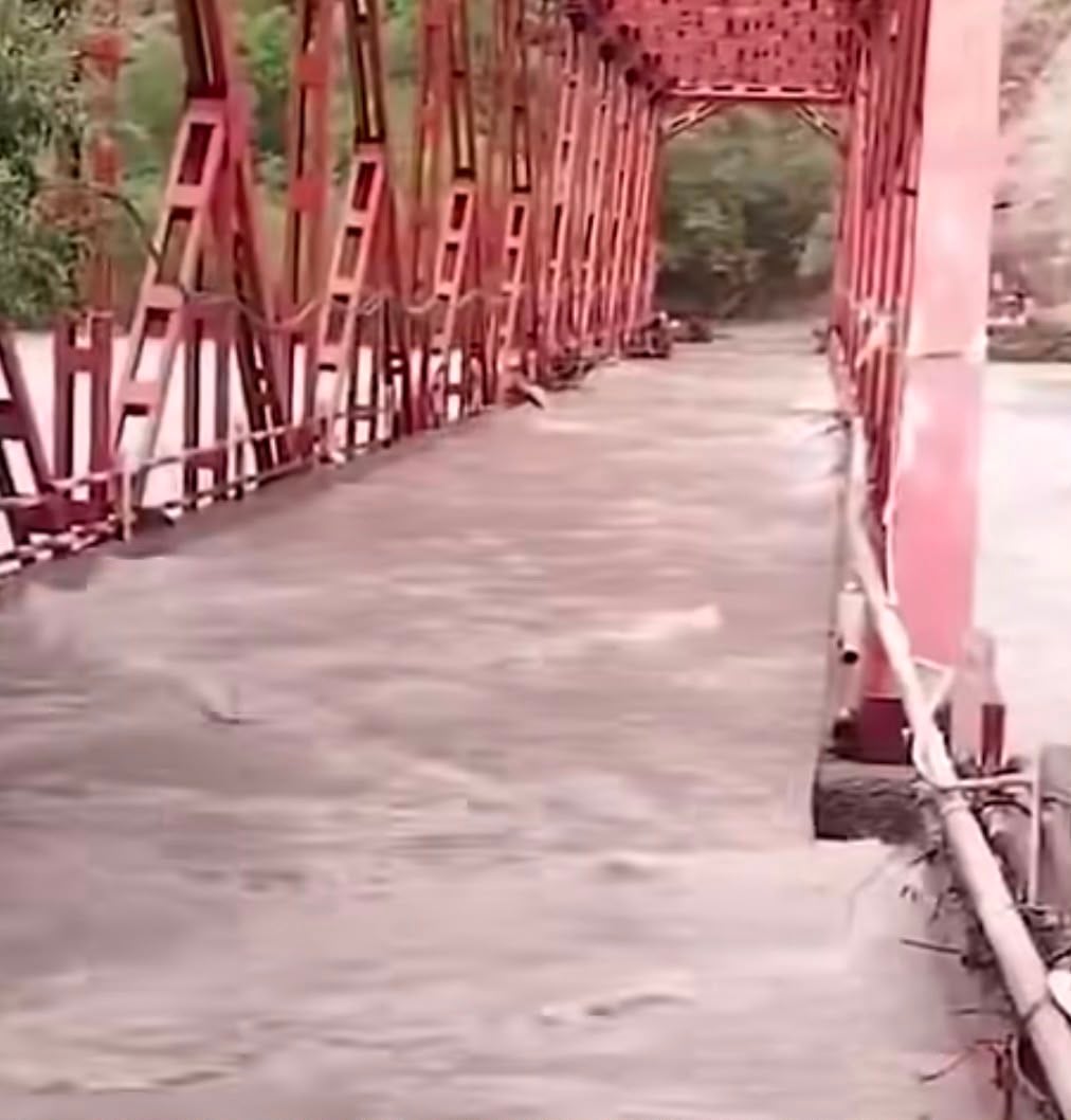 Himachal Monsoon Fury Intensifies: Red Alert in Five Districts, Flash Floods Wash Away Bridge
