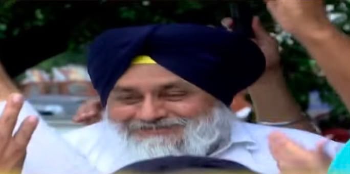 Sukhbir Badal Appears Before SIT in Behbal Kalan Firing Case; Supporters Gather Amid Rain