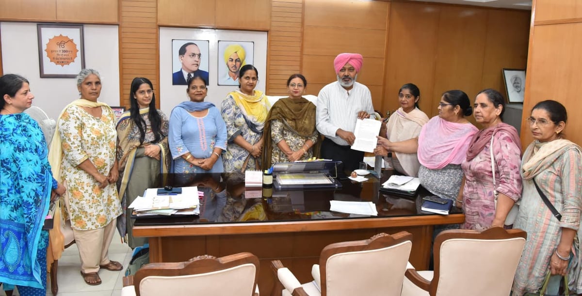 Cheema Reaffirms Pro-Employee Stand, Directs ₹60 Lakh Insurance for Anganwadi Workers
