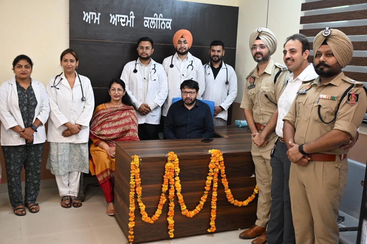 Dr. Ravjot Singh Inaugurates Aam Aadmi Clinic Inside Hoshiarpur Central Jail