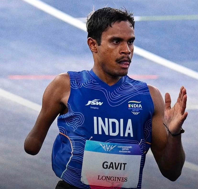 Commonwealth Games 2026: Dilip Gavit Wins Gold; India Secures One-Two Finish in Para T47 100m