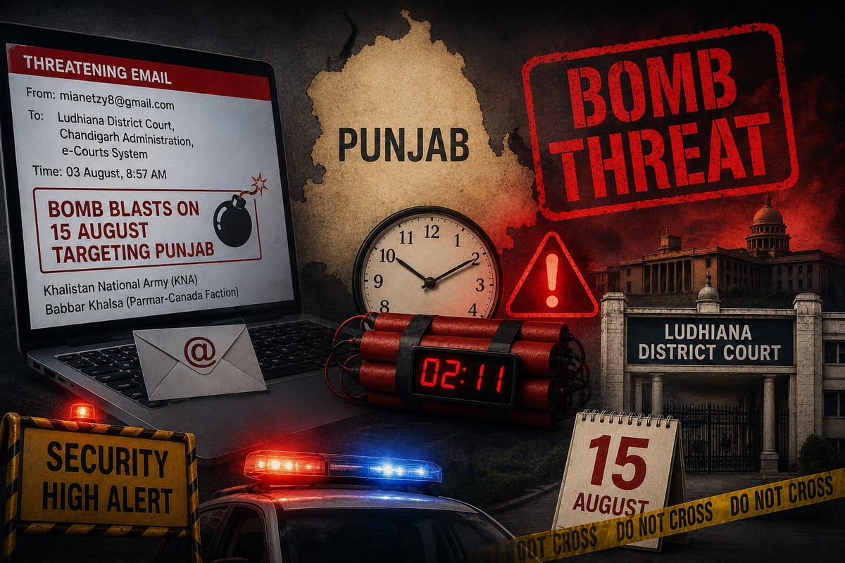 Punjab on High Alert Ahead of Independence Day: E-mail Threat Targets CM Bhagwant Mann and Governor Kataria