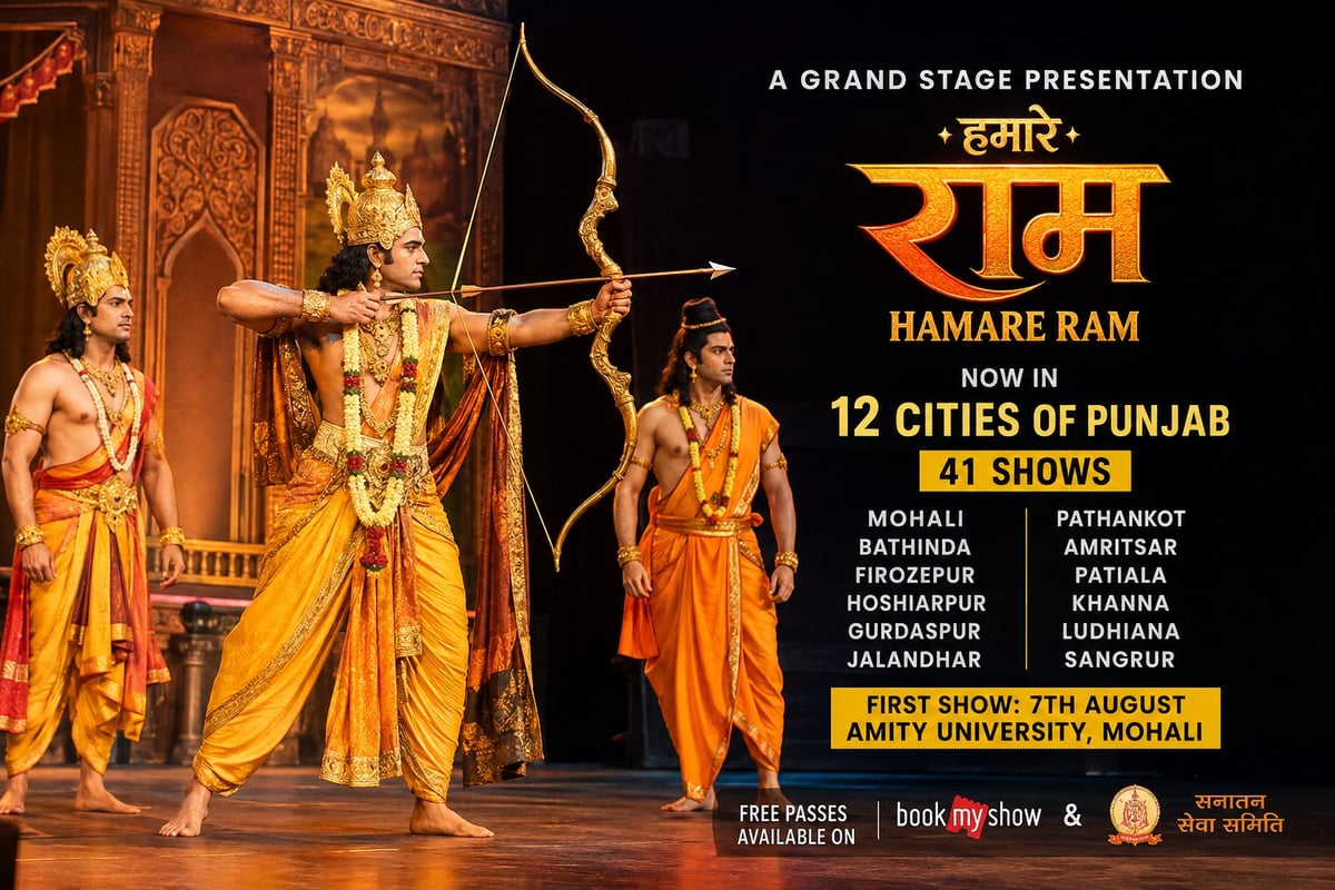 Punjab government to host 41 free shows of religious play ‘Hamare Ram’ across 12 cities