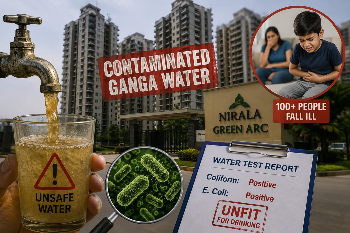 Bacterial contamination detected in Greater Noida West society, over 100 fall ill