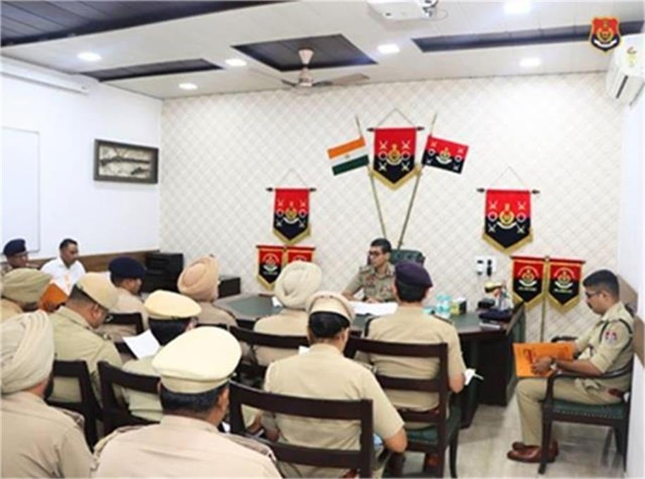 Jalandhar CP Satinder Singh Tightens Crime Control, Issues Strict Directions to Officers
