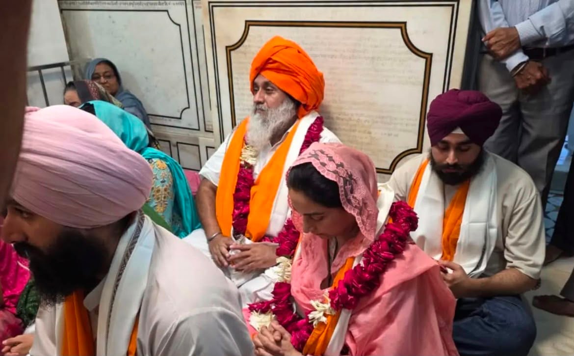 Punjab former deputy CM survives by raising his hand; Kirpan allegedly aimed at Sukhbir Badal’s chest