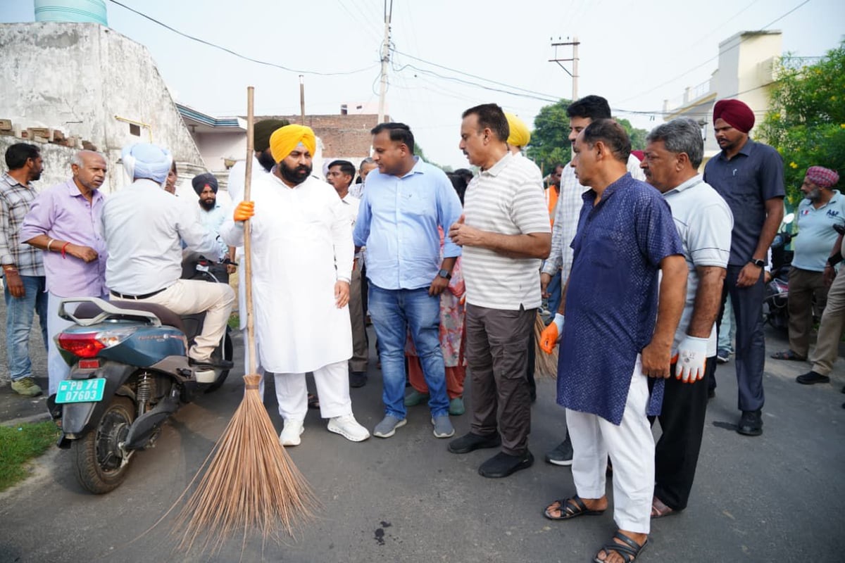 Harjot Singh Bains launches 10-day statewide cleanliness drive, vows garbage-free Punjab
