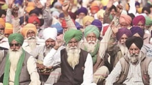 SKM launches indefinite protest at Chandigarh-Mohali border over water, farm debt issues