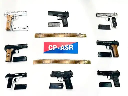 Amritsar police arrest two with 8 pistols and 103 cartridges