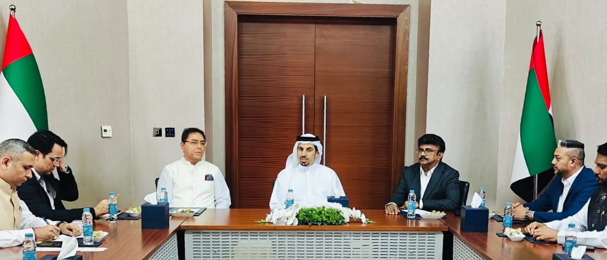 Aman Arora holds key talks in Sharjah to boost Punjab-UAE trade and investment