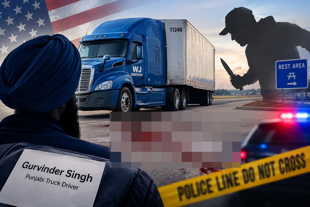 Punjabi truck driver critically injured in suspected racial attack in US