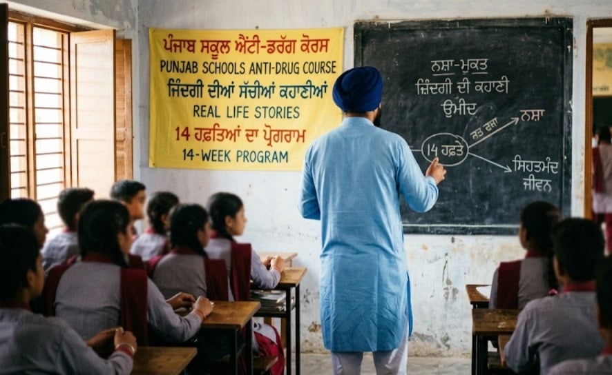 Punjab Schools introduce 14-week anti-drug course; bring recovering addicts’ stories into classrooms
