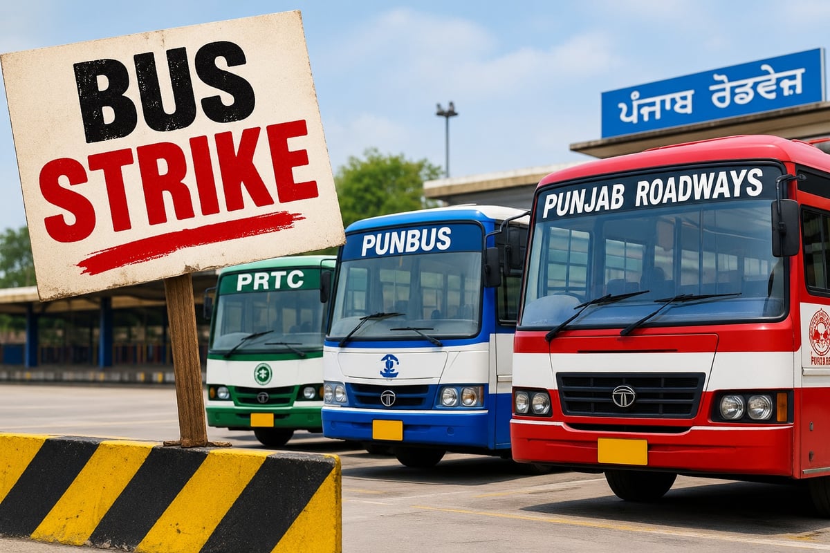Punjab Bus Strike from Sept 22: thousands of passengers set to be affected across state